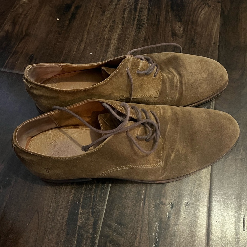 Frye 3482297-CHT Men's Brown Suede Shoes Size 13